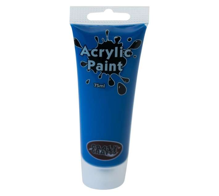 Acrilex Craft Acrylic Paint - Royal Blue (75ml)