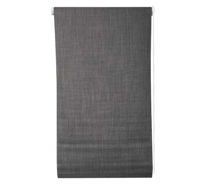 Design House Block Out Textured Blinds - Graphite (1200 x 2100mm)
