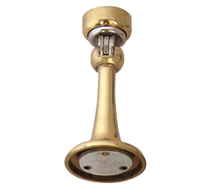 Euro Brass Door Stop Magnetic - Brass