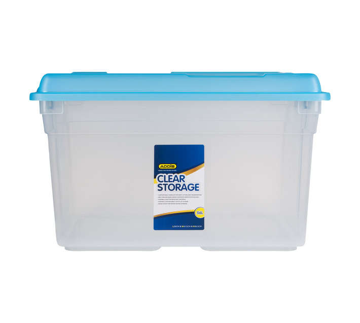 Addis Storage Box - Clear (56L)