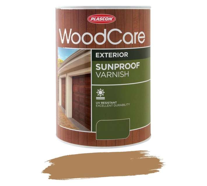 Plascon Woodcare Sunproof Gloss - Light Oak (5L)