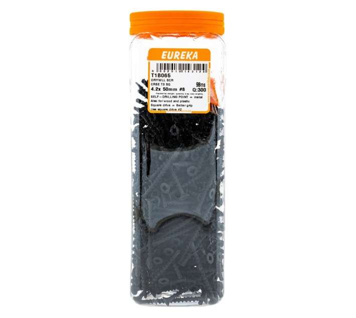 Eureka 300 x T5 Drywall Screws (50 x 4.2mm)
