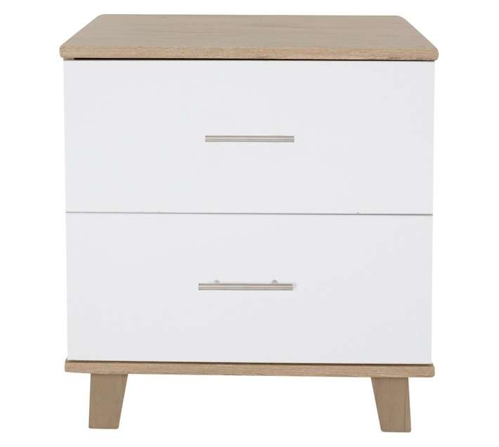 Home and Kitchen Pico Two Tone High Gloss Drawer - Alabaster Woodgrain/Gloss White (450 x 515 x 5...
