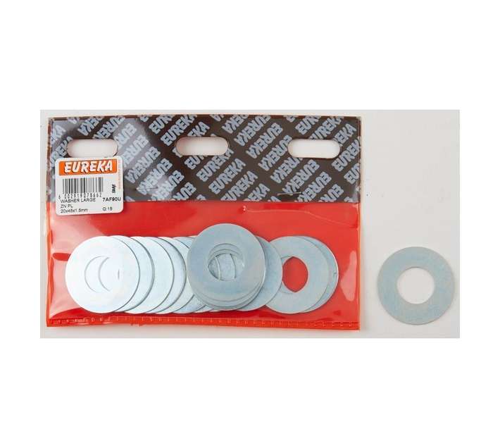 Eureka 15 x Large Flat Washers (20 x 45 x 1.5mm)