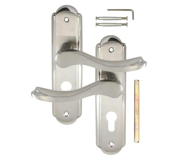 Dortello Cannes Cylinder Handle - Stainless Steel