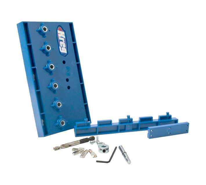 Kreg Shelf Pin Jig and Drill Bit - Blue (5)