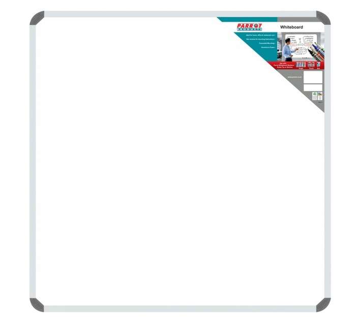 Parrot Products BD1228 Non-Magnetic Whiteboard (900 x 900mm)
