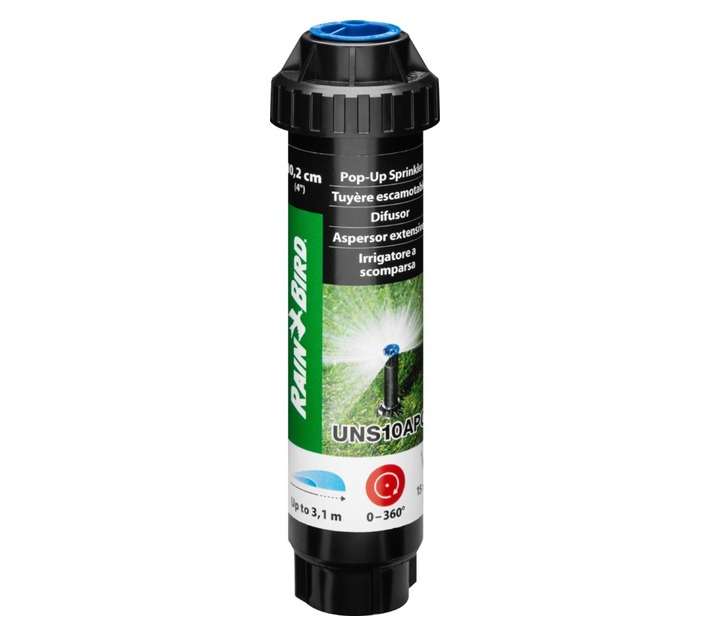 Rain Bird Uni-spray 10 Inch Adjustable Nozzle - Black (4 inch)