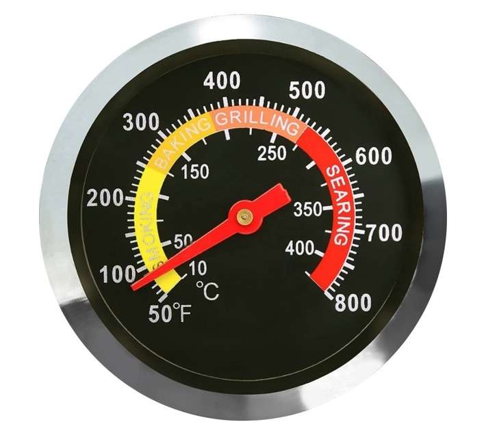 Lifespace Universal Replacement Braai Thermometer - Colour Face