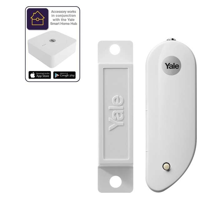 Yale Door and Window Alarm - White (108 x 64 x 43mm)