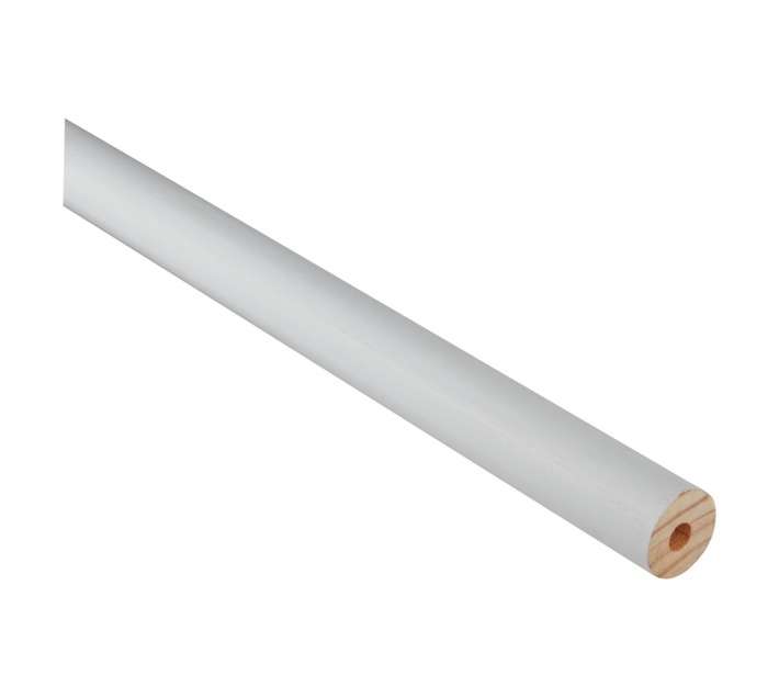 Pole - White (34mm x 1.5m)