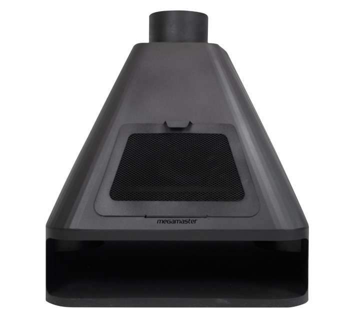 Megamaster 600 Harmony Frestanding Fireplace - Black (750 x 410 x 700mm)
