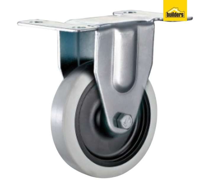 Tradequip TOOC473 Bolt Hole Swivel Castor Wheel with Brake (65mm)