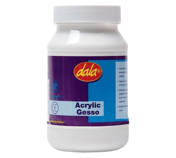 Dala Acrylic Gesso Primer - White (500ml)
