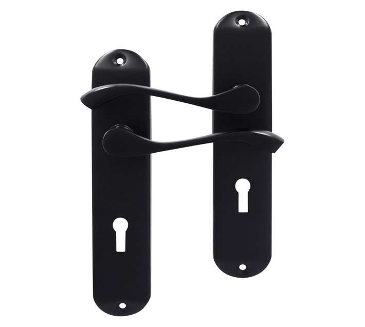 Dortello Cavone Handle Set - Matt Black (152mm)
