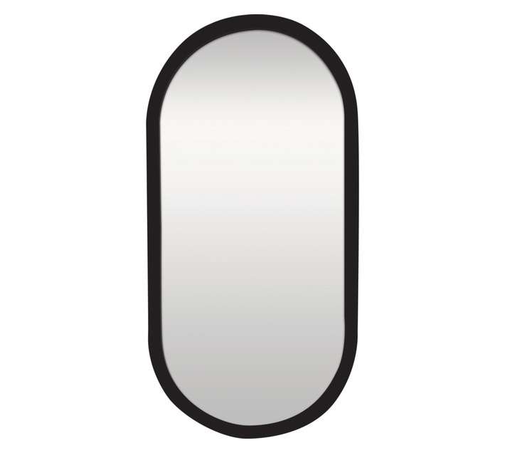 Design House Alhamba Mirror - Black (1200 x 600mm)