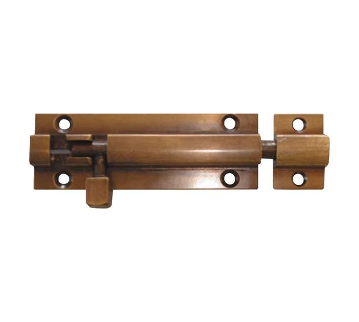 Euro Brass Barrel Bolt Hd Antique - Brass (100x32mm)
