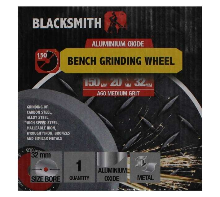 Blacksmith A60 Bench Grinding Wheel (150 x 20 x 31mm)