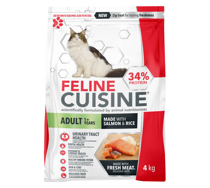 Feline Cuisine Adult Salmon and Rice Cat Food (4kg)