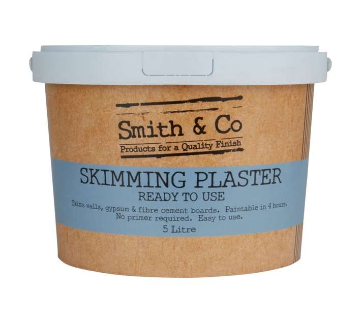 Smith and Co Skimming Plaster - Grey (5L)