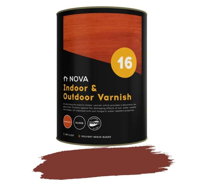 Nova 16 Indoor/Outdoor Sealer - Mahogany (5L)