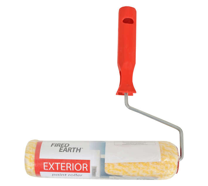 Fired Earth Exterior Paint Roller - Red (225mm)