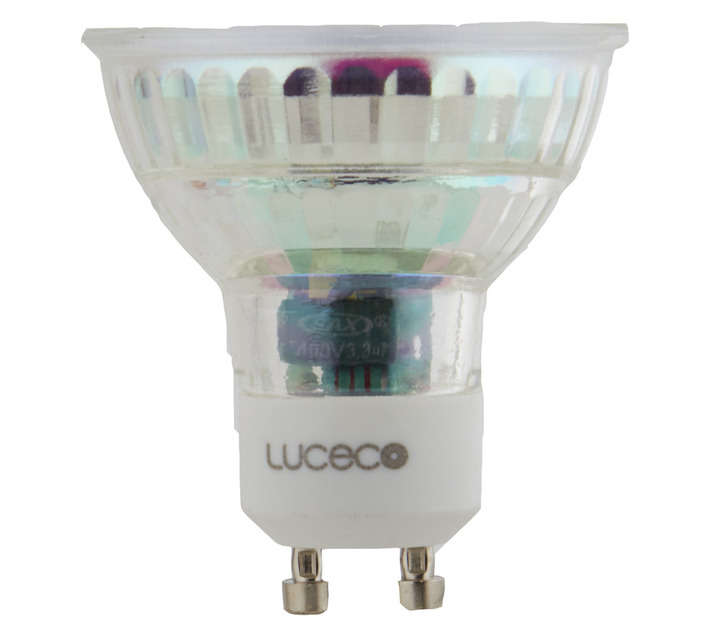 Luceco GU10 Glass Lamp - Natural White (5w)