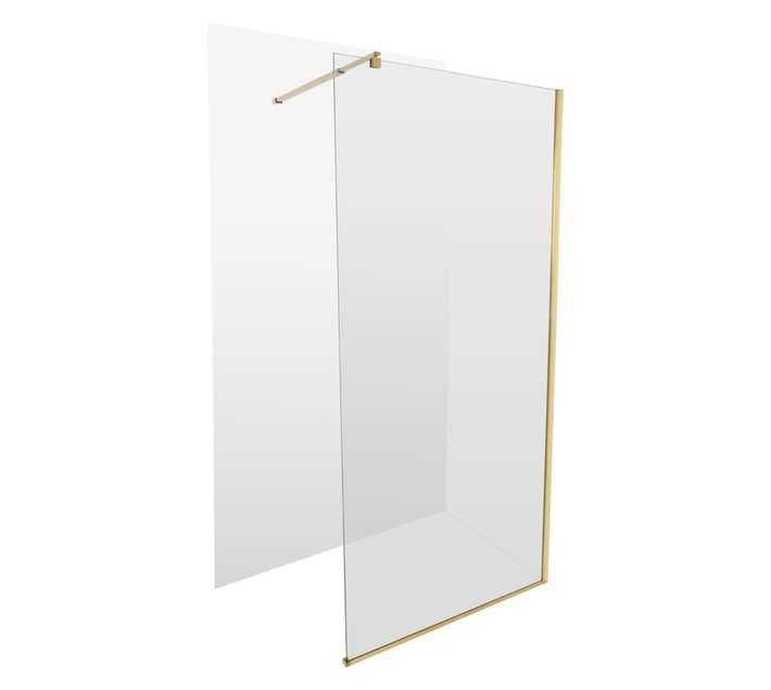 Macneil Botev Shower Screen - Gold (900 x 2000mm)