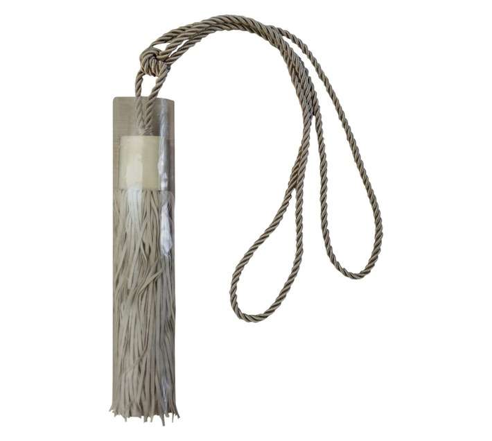 Design House Tieback with Tassle - Silver