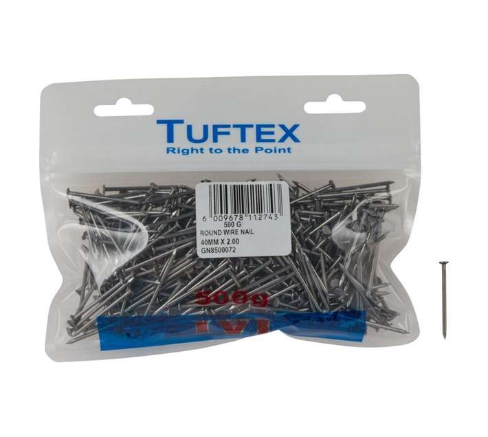Tuftex Round Wire Nails (40mm)