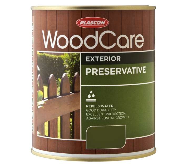 Plascon Wood Preservative - Mahogany (1L)