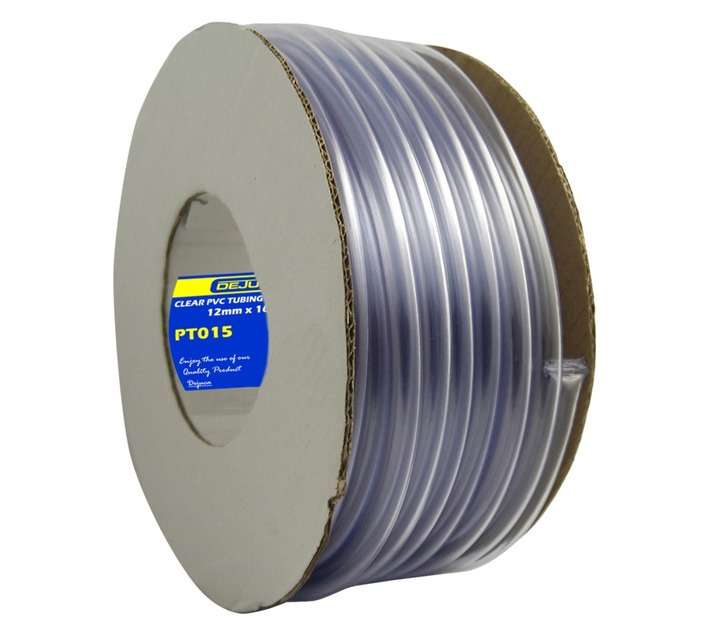 Libra Marketing PT015 Tubing - Clear (12mm x 30000mm) (Per Meter)