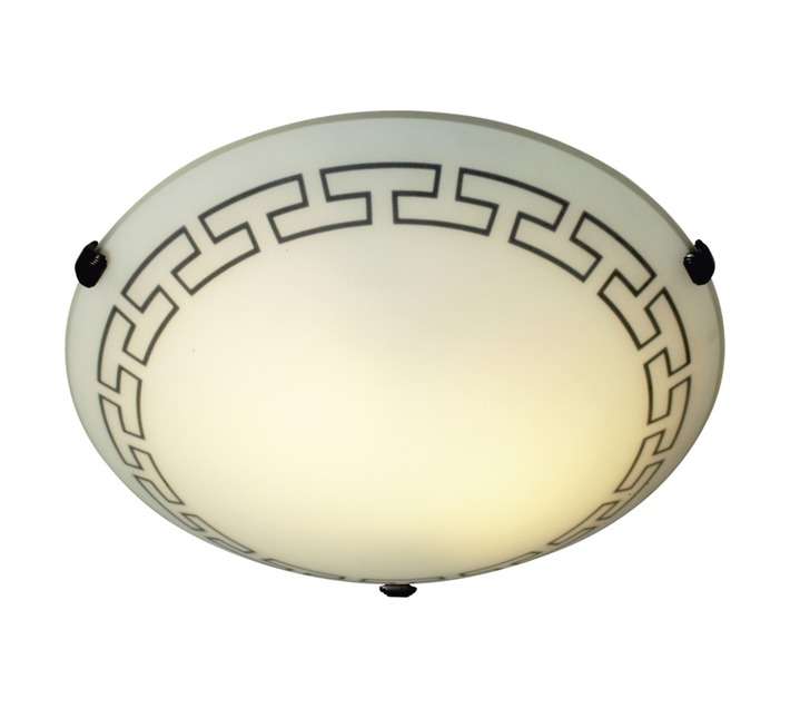 Radiant 2 Light Dante Ceiling Light - Gold/Amber (60W)