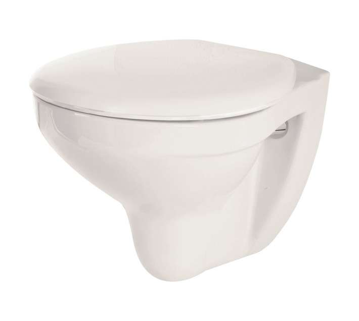 Lecico Sydney Wall Hung Pan with No Seat - White