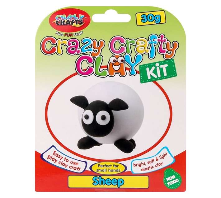 Crazy Crafts Sheep Clay Kit (30g)