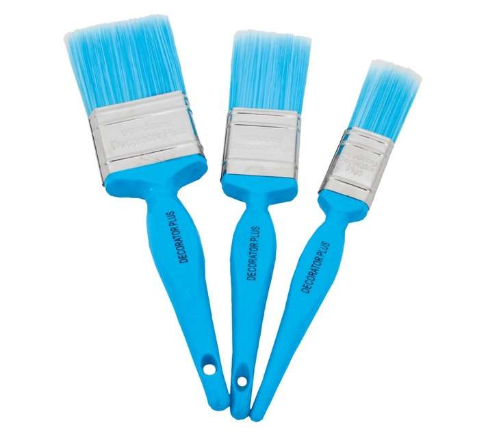 Plus Series Decorator Plus Paint Brush (3 Piece)