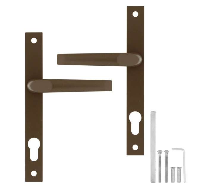 Hillaldam 225788 Slimline Door Handle - Bronze (220mm)