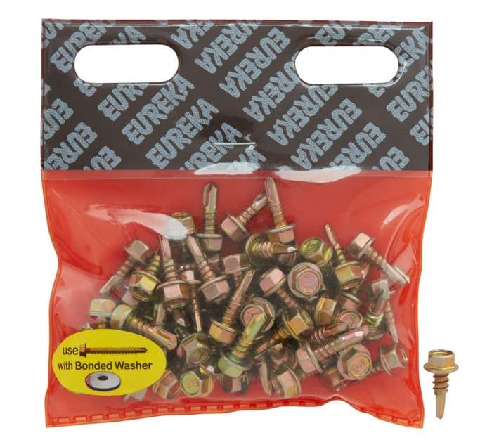 Eureka 3A15 5.5 x 16mm Tek Screw Hex (60 Pack)