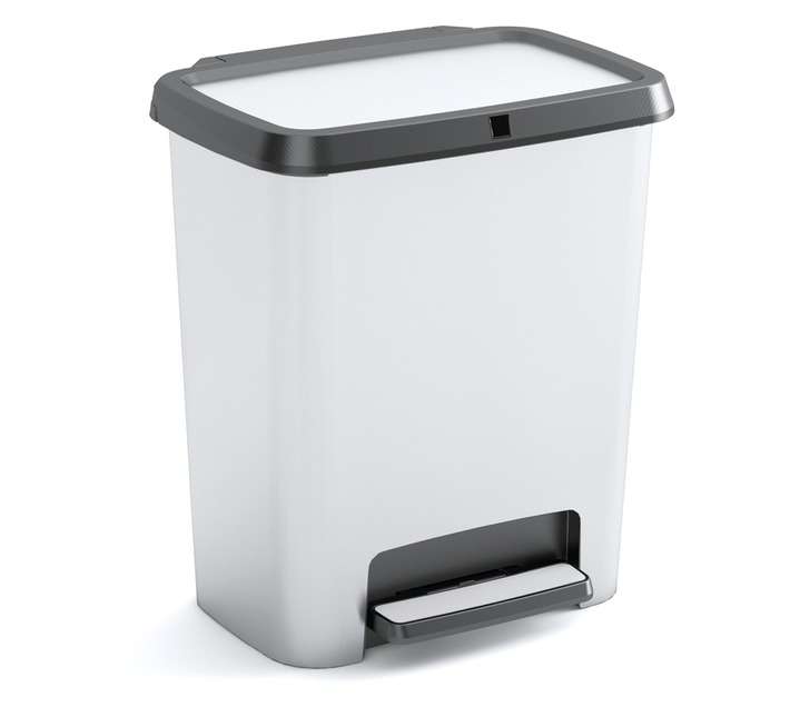 KIS by Keter Compatta Bin - Silver (25L)