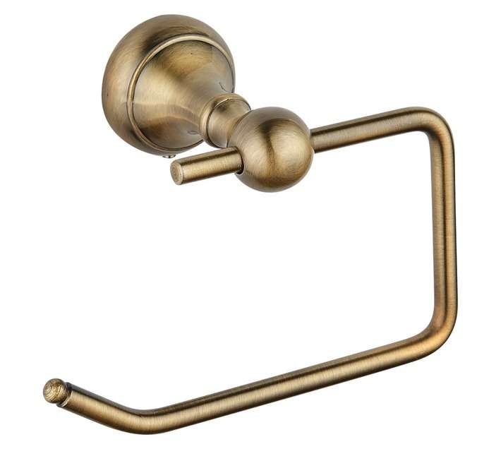 Lusso Rosa Toilet Paper Holder - Bronze