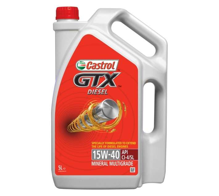 Castrol GTX Diesel 15W-40 (5L)