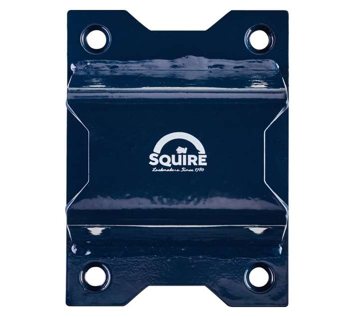Squire Himalaya Motorcycle Ground Anchor - Blue (200 x 150 x 92mm)