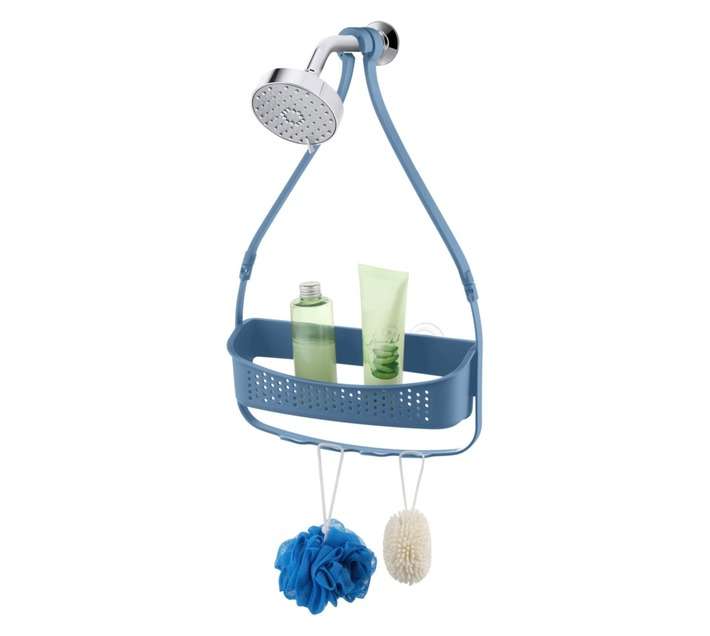 Bathroom Basics Shower Caddy - Blue