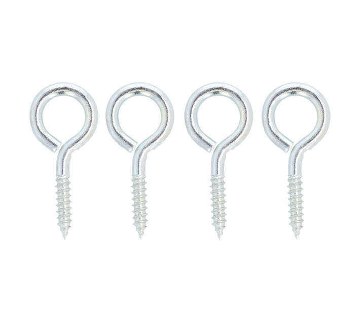Dejay Screw Eyes Number 12 - Yellow (4 Pack)