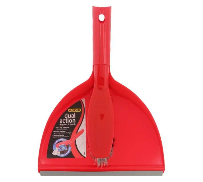Addis 24920 Dual Action Dustpan and Brush Set