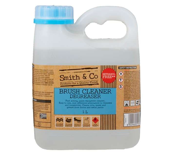 Smith and Co Brush Cleaner - Clear (1L)