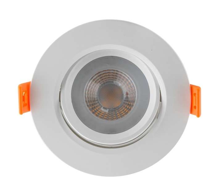 Eurolux Tiltable Integrated LED Downlight - Warm White (5W)
