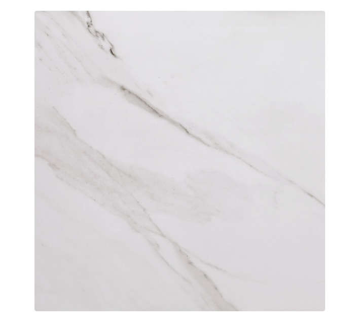 Unbranded T07377 Polished Porcelain Tile - Roman Satvario White (600 x 600mm)