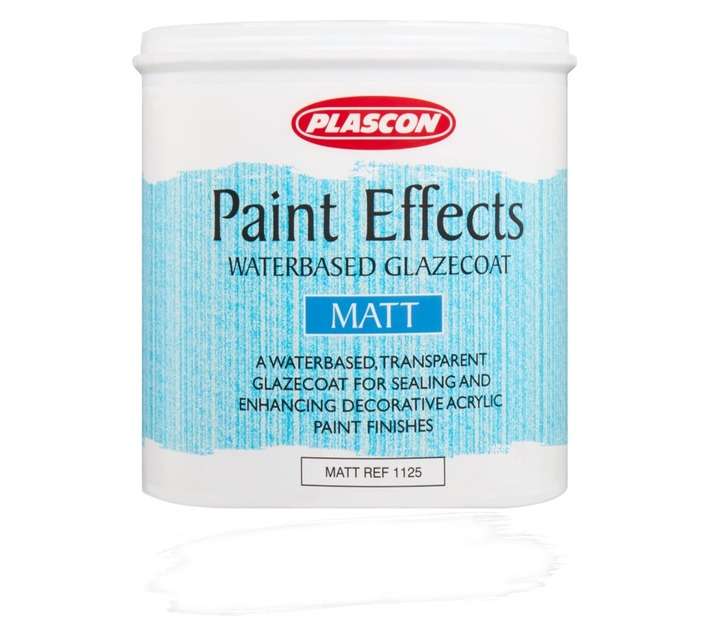 Plascon Paint Effects Matt Glaze Coat - Clear (1L)