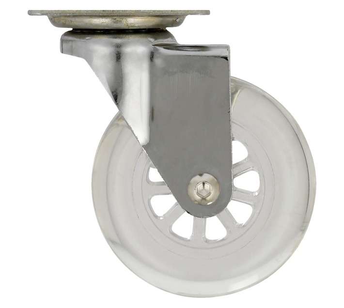 Hillaldam 870105 Transparent Plated Castor (75mm)